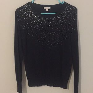 Merona black sweater